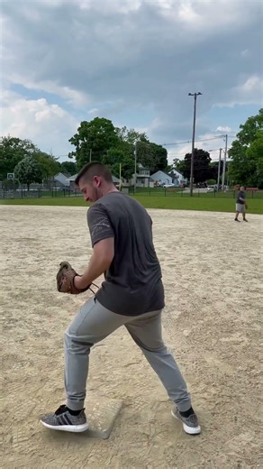 Auditioning for the role of first base #baseball