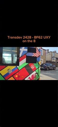 Transdev 2428 - BF62 UXY on the 8 to Bacup #shorts #viral #bus #uk