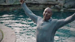 Bryant Young receives his Hall of Fame door knock from Charles Haley