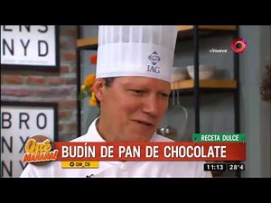 Receta dulce: Budín de pan de chocolate