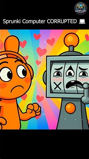 Sprunki Computer CORRUPTED 💻! Oren Fixes The Virus! | #Sprunki #Oren #ComputerRepair #Cartoon