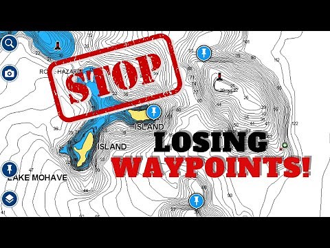How to save waypoints on your Lowrance HDS electronics