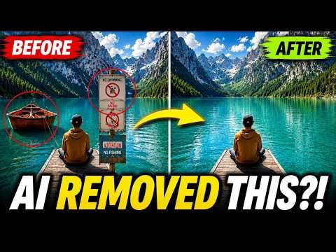 How to INSTANTLY Remove Objects from Video with AI | PowerDirector Tutorial