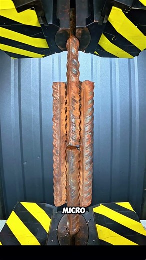 This Hydraulic Pull Test Snaps Steel Under Pure Force