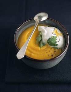 Potage au potiron - Recettes - Elle à Table