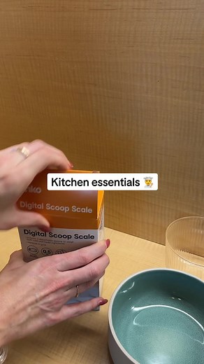 Compact Digital Scoop Scale - Kitchen Essential for Baking and Food Prep | Kmart