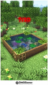 🌟 Cozy Easy Fish Pond With Compact Layout and Natural Atmosphere 🌊 🌟 🌟✨ Design a simple pond with decorative lily pads, surrounding flowers, and soft lighting for a tranquil feel. Ideal for small garden spaces or survival bases, this build brings serenity, beauty, and relaxing water vibes to Minecraft. 🏡💡 #MinecraftBuilds #FishPond #CozyMinecraft #GardenDesign #MinecraftInspiration | OMGGamer