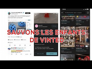 ON VEND DES ENFANTS SUR VINTED 🤮🤮🤮🤮🤮👇