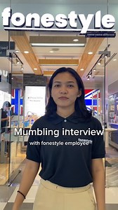 3.1K views · 43 reactions | Mumbling Prank Interview featuring our Fonestyle Staff. #FoneStyle #mumblinginterview #prank | FoneStyle Mobile Phones, Gadgets and Accessories | Facebook