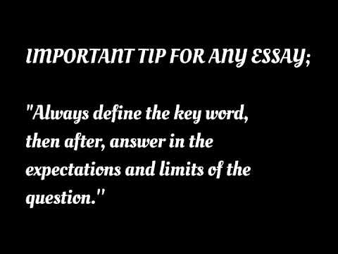 Biology P2 Essay Writing.