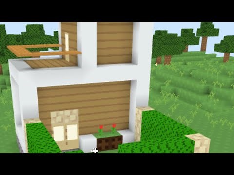 How to build a simple modern house in bloxd.io