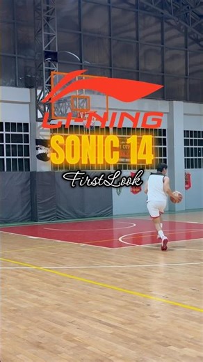 Li Ning Sonic 14 first look 👀🔥🏀 #lining #basketball #shoes #sneakers #shoereview #nba