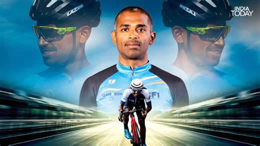 From a challenge to a legacy: How Naveen John's unlikely cycling journey started