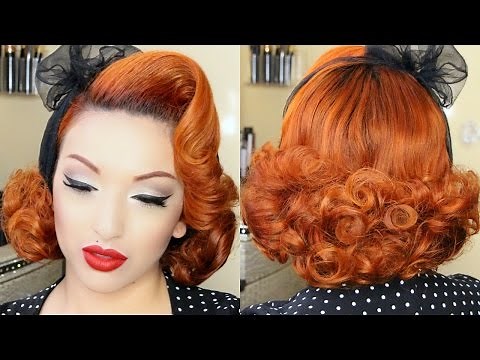 Classic Pin-up Hair Tutorial