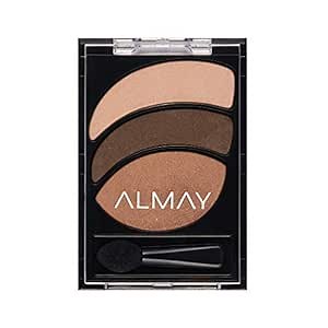 Almay Shadow Trio Palette, Longlasting Smoky Eyeshadow Makeup, Three Shades, Hypoallergenic, Everyday Neutrals, 0.19 oz
