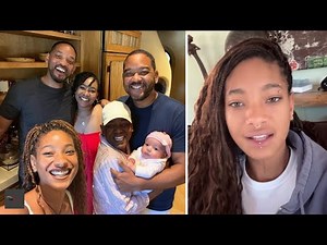 Willow Smith’ Newborn Daughter Meets Her Grandfather for the First Time, 👧🏽 Precious Moment
