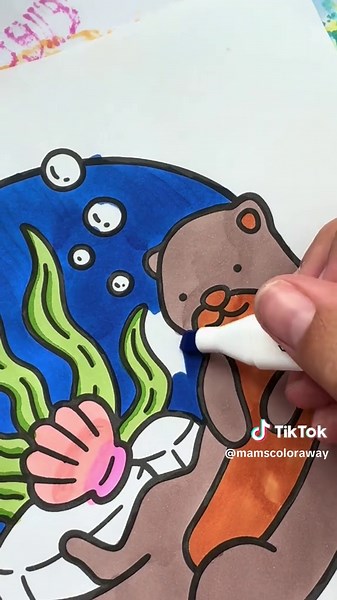 Undersea Coloring Adventure with Cute Sea Creatures