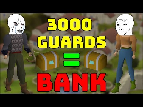 3,000 Falador Guards Died For This Video | Medium Clues Make Bank? OSRS