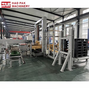 [Hot Item] Automatic Column Type Palletizer Machine Carton Box Stacking Depalletizer Robot Arm Mechanical Palletizer
