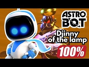 Astro Bot Djinny of the Lamp Walkthrough Guide 100% All Bots Rescued and Jigsaw Pieces