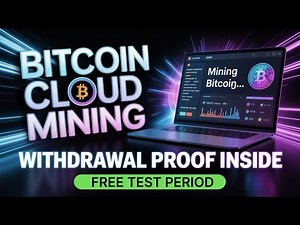 🔥 FREE Bitcoin Cloud Miner 2025 | BTC Cloud Mining - Passive Income!