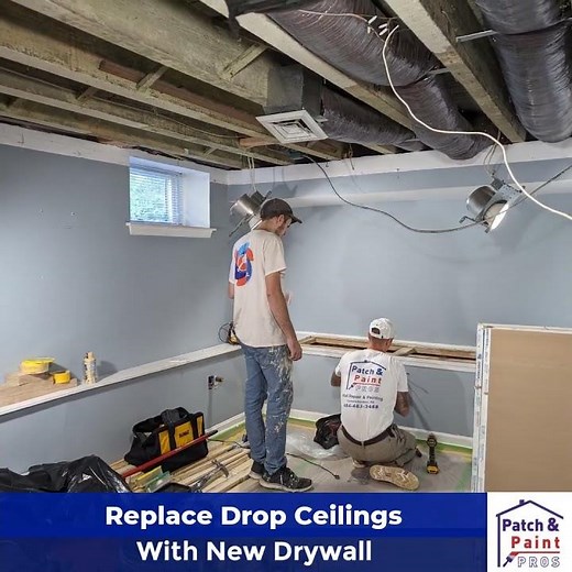 Replace Drop Ceilings