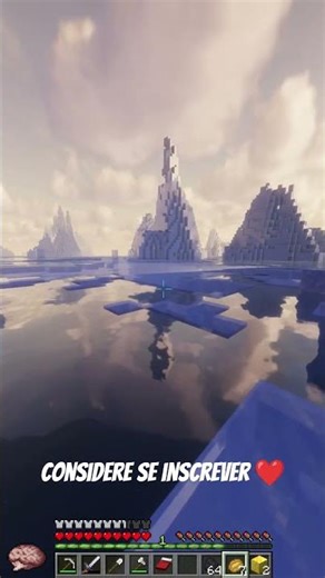 The giant iceberg surrounding Minecraft #minecraftshorts #minecraftmemes #minecraftjava #iceberg