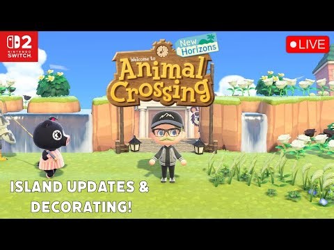 ISLAND DECORATING | HHP | ACNH First Playthrough