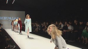 Whoops! Toronto Fashion Week models stumble and tumble on runway. Full story: http://www.cbc.ca/1.3492084 | CBC Toronto