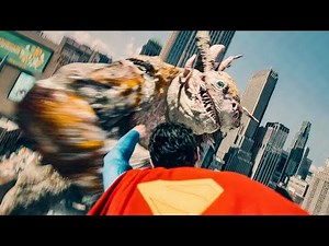Giant Kaiju Attacks Metropolis - SUPERMAN Movie Clip (2025)
