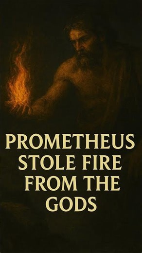 The Titan Who Took on Zeus #greekmythology #Prometheus #Zeus #MythShorts #AncientHistory #Legend