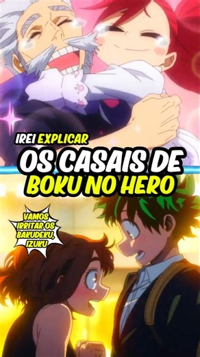 👫🏻💕 THE COUPLES OF MY HERO ACADEMIA