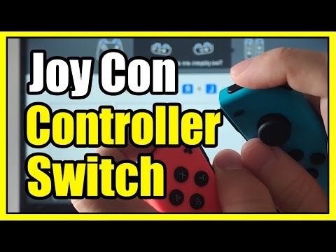 How to Get Back to 1 Joy Con Controller & Connect to Nintendo Switch (2 Player Coop)