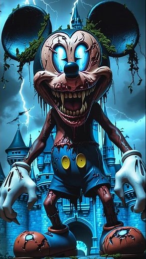 Famous Cartoon Characters Turned into Nightmares 😱 | Horror AI Transformations