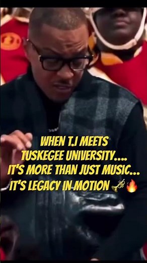 T.I. x Tuskegee University Marching Band 🎺-HBCU Culture at Its Finest.. #ti #youtubeshorts #fyp