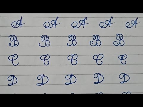 Can’t Write Cursive? Fix A–Z Fast in 3 Simple Steps