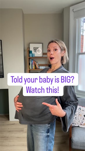 The Big Baby Trial was published in The Lancet in May 2025. It studied nearly 3,000 women across 106 hospitals in England, Scotland and Wales. And the findings should change so many conversations around this. 60% of the women whose scans showed a suspected big baby did not have a big baby at birth. The ultrasound got it wrong. Six out of ten. Ultrasound weight estimation has a margin of error of about 15% either way. A baby estimated at 4kg could actually weigh anywhere from 3.4kg to 4.6kg. That