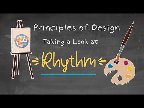Art Education - Principles of Design - Rhythm - Getting Back to the Basics - Art Lesson