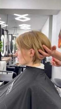 BIXIE haircut for fine hair 😍 How do you like the result? #beautysalonbalashikha #haircut #hair