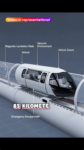 “Hyperloop Is Real: Inside Hardt’s High-Speed Tube Revolution." #hyperloop #futurescience #goviral