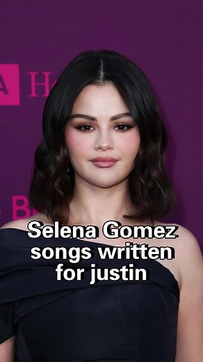 Do you know what songs selena gomez has written for justin bieber? #selenagomez #justinbieber #jelena #celebirty