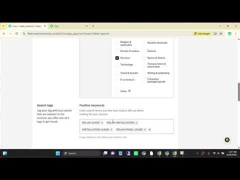 How to Create a Fiverr Gig for Beginners (Step-by-Step Tutorial 2026)