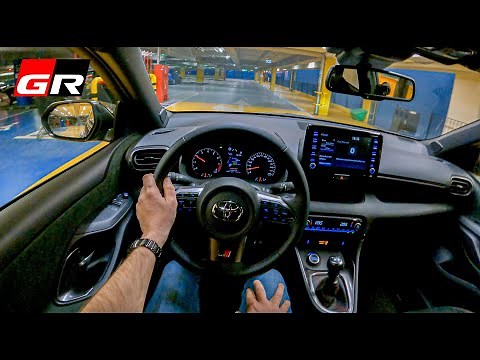 Toyota Yaris GR Night Driving (261 HP) | POV Test Drive #729 Joe Black
