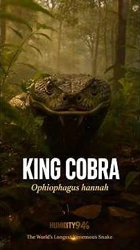 KING COBRA — 18 Feet of Pure Terror | The Snake That Eats Other Snakes 🐍