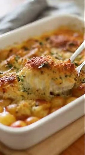 Knapperige Vis-Ovenschotel met Krieltjes 🐟🥔 Makkelijk & Heerlijk! | #shorts #cooking