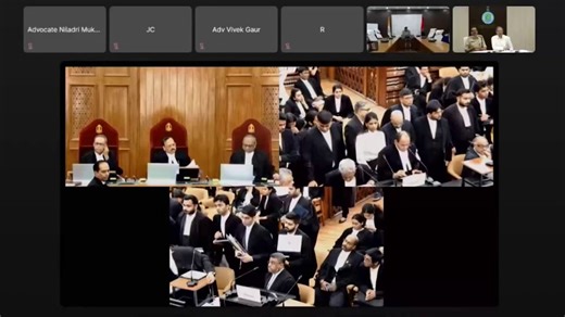 SUPREME COURT SET AN EXAMPLE IN MALDA JUDICIAL OFFICER HOSTAGE CASE🔥👏The way the #SupremeCourt pulled up #Bengal Chief Secretary today over the Malda judicial officer hostage crisis. 7 judicial officers part of #SIR adjudication - were held hostage in Malda for hours last week. The Cal HC CJ had made distress calls to the CS but couldn’t connect. CJI: "What is the problem? You don't even entertain the call of the Chief Justice?"Chief Secretary: No call was made… I was on a flight between 2 pm 