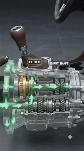 How a Manual Transmission Really Works | Gear Shifting Explained Inside the Gearbox!#carmechanic