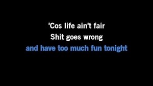 Karaoke Life Ain't Fair - Maddie & Tae - CDG, MP4, KFN - Karaoke Version