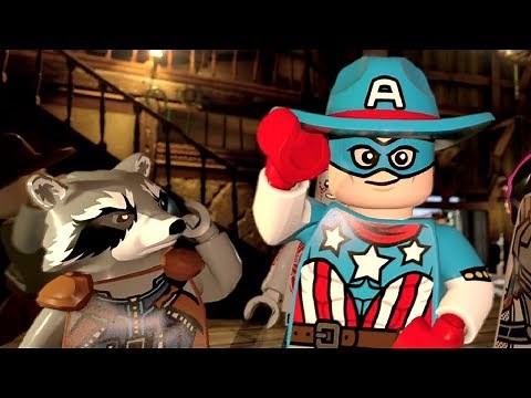 LEGO Marvel Super Heroes 2 Walkthrough Part 6 - High-Noon Saloon
