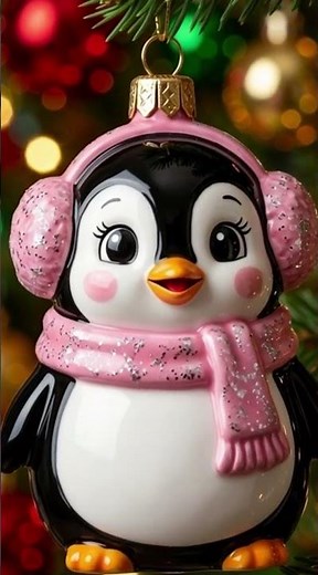 This Penguin Will Melt Your Heart ❤️🎅 Merry Christmas 🎁#christmas #christmas #merrychristmas #cute